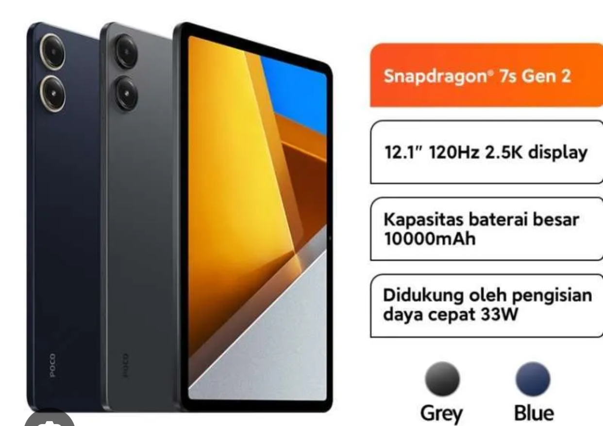 POCO Pad Resmi Meluncur: Baterai 10.000 mAh dan Layar 12,1 Inci untuk Gaming