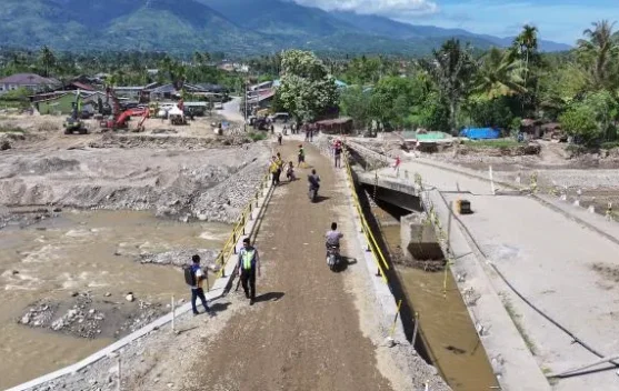 Pemprov Aceh Usulkan Pembangunan Permanen 7 Jembatan dan Jalan Lesten di Gayo Lues ke Kementerian PU