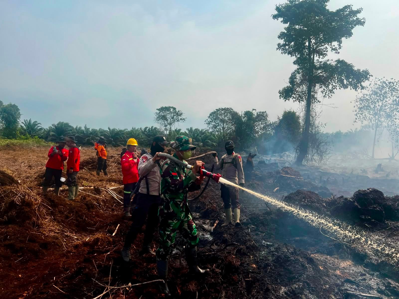 Polda Jambi Perkuat Patroli Karhutla di Batanghari dan Tanjab, Ground Check Hingga Pendinginan Titik Api Jadi Prioritas