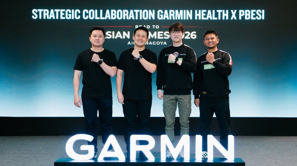 Timnas Esports Indonesia Pakai Garmin vívoactive 6 untuk Pantau Fisik Atlet Asian Games 2026