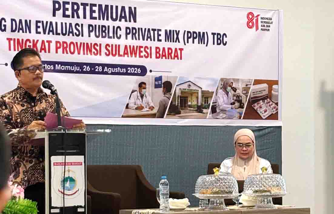 DKPPKB Sulbar Gelar Monev Penanggulangan TBC, Dorong 100 Persen Faskes Swasta Aktif Laporkan Pasien