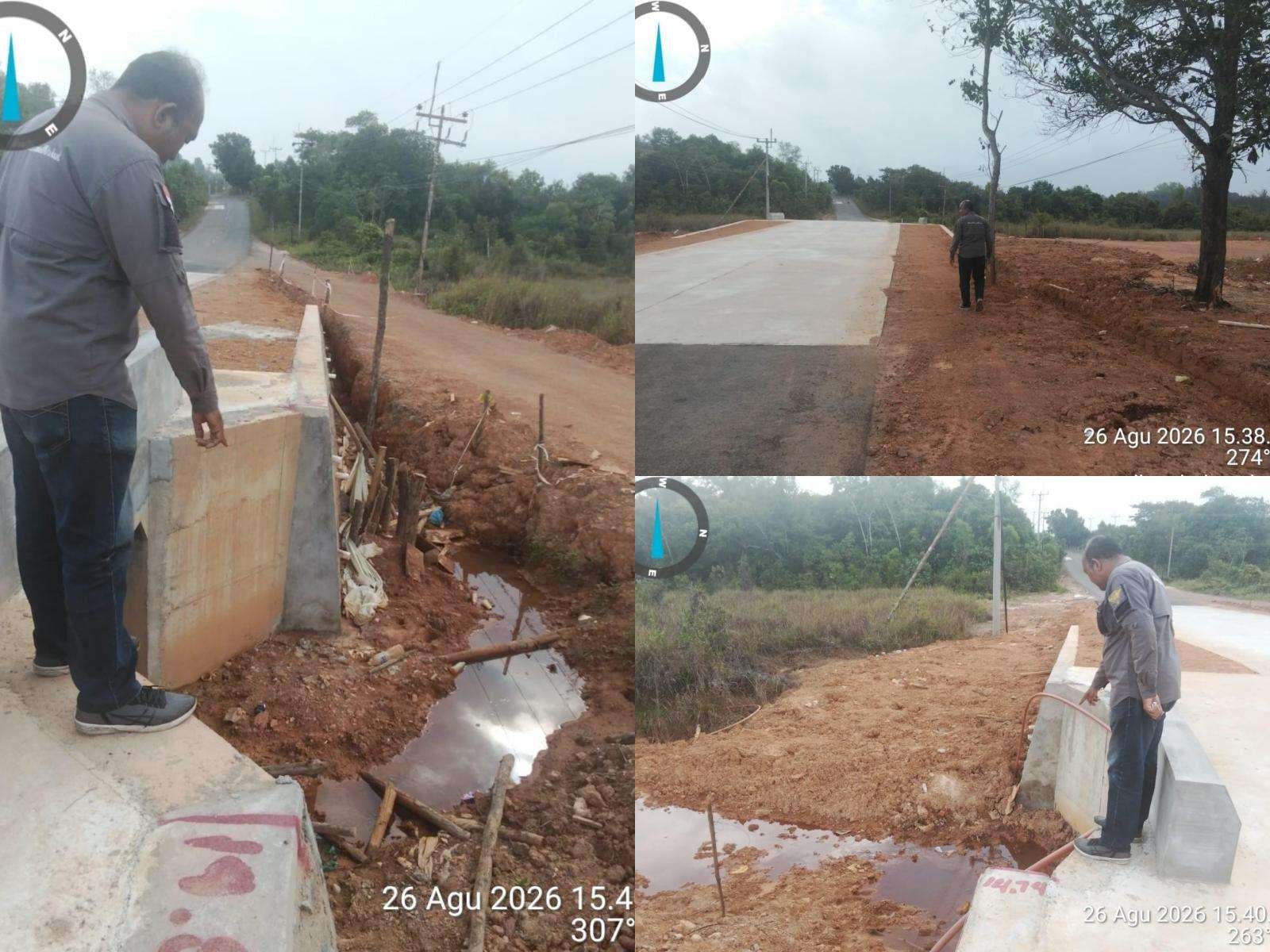 Proyek Box Culvert Rp 989 Juta di Jalan Daeng Kamboja Tanjungpinang Dikeluhkan Warga, LSM LIRA Temukan Retakan dan Genangan