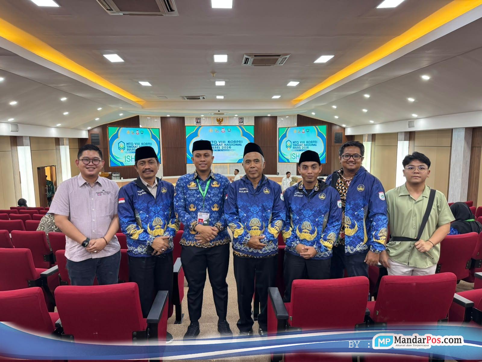 ASN Lapas Polman Wakili Sulbar di MTQ KORPRI Nasional, Hafalan 7 Surah Dilafalkan Lancar di Makassar