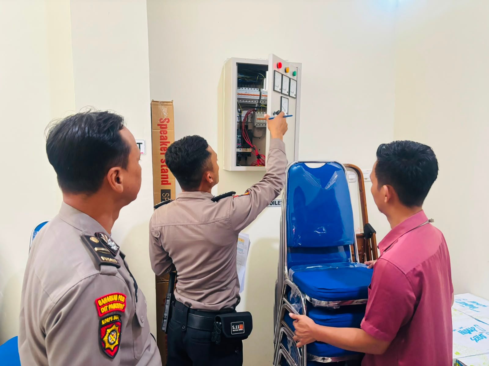 Ditpamobvit Polda Kaltara Audit Keamanan di Hotel Diamond dan Dinasty Tarakan, Ini Temuannya