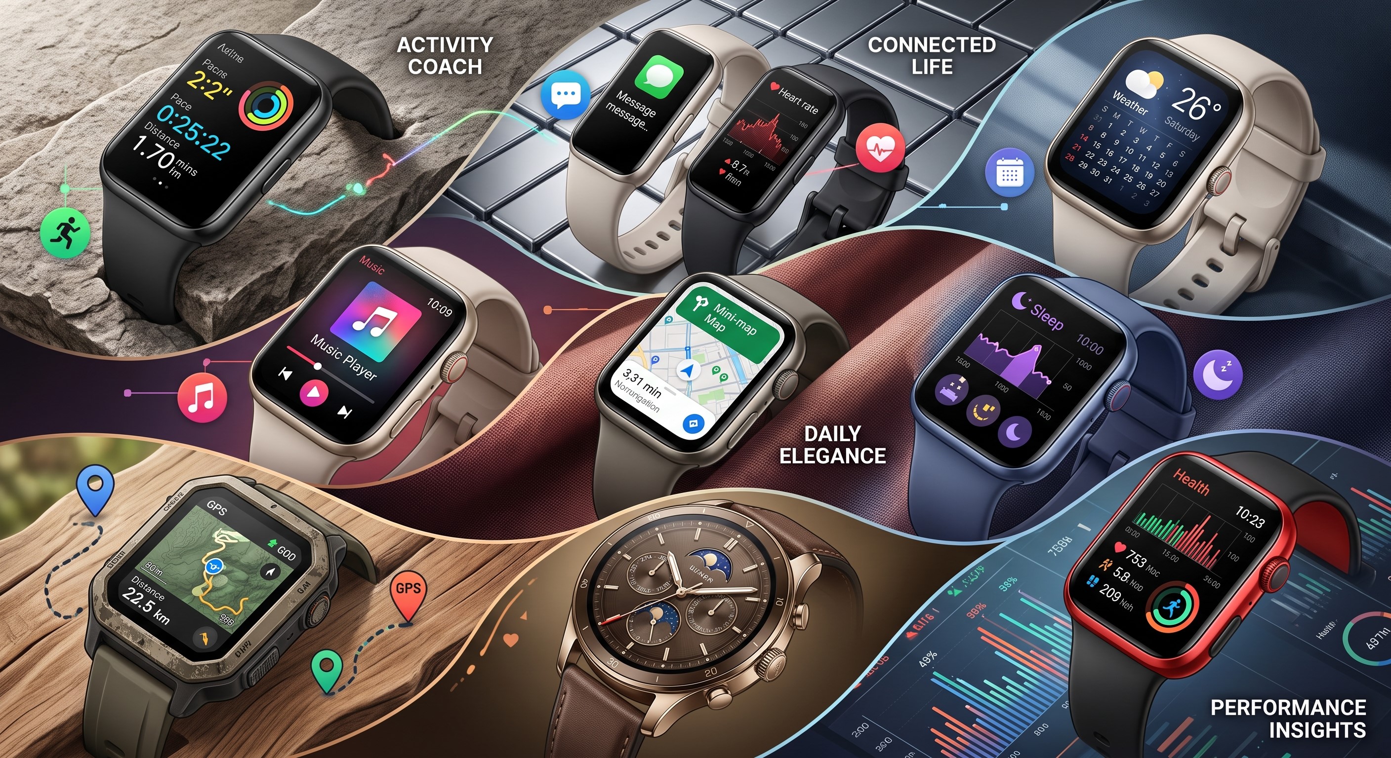 5 Smartwatch & Smart Band Rp 1 Jutaan Terbaik 2026, Ada HUAWEI Band 11 dan Redmi Watch 5 Lite