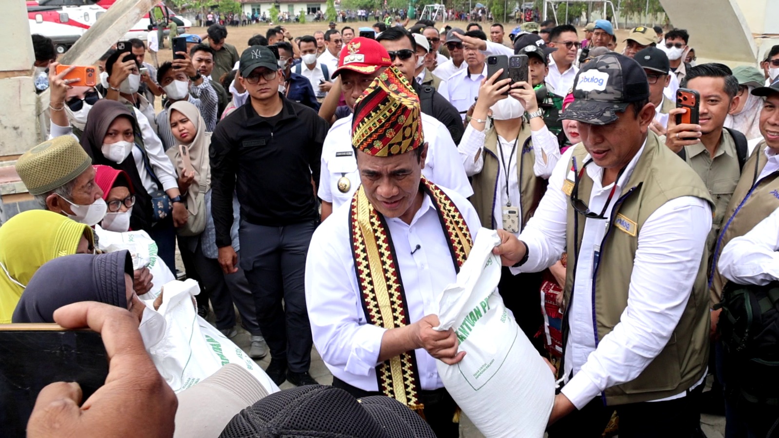 Bulog dan Bapanas Salurkan 37,27 Ribu Ton Beras ke 1,24 Juta Warga Lampung