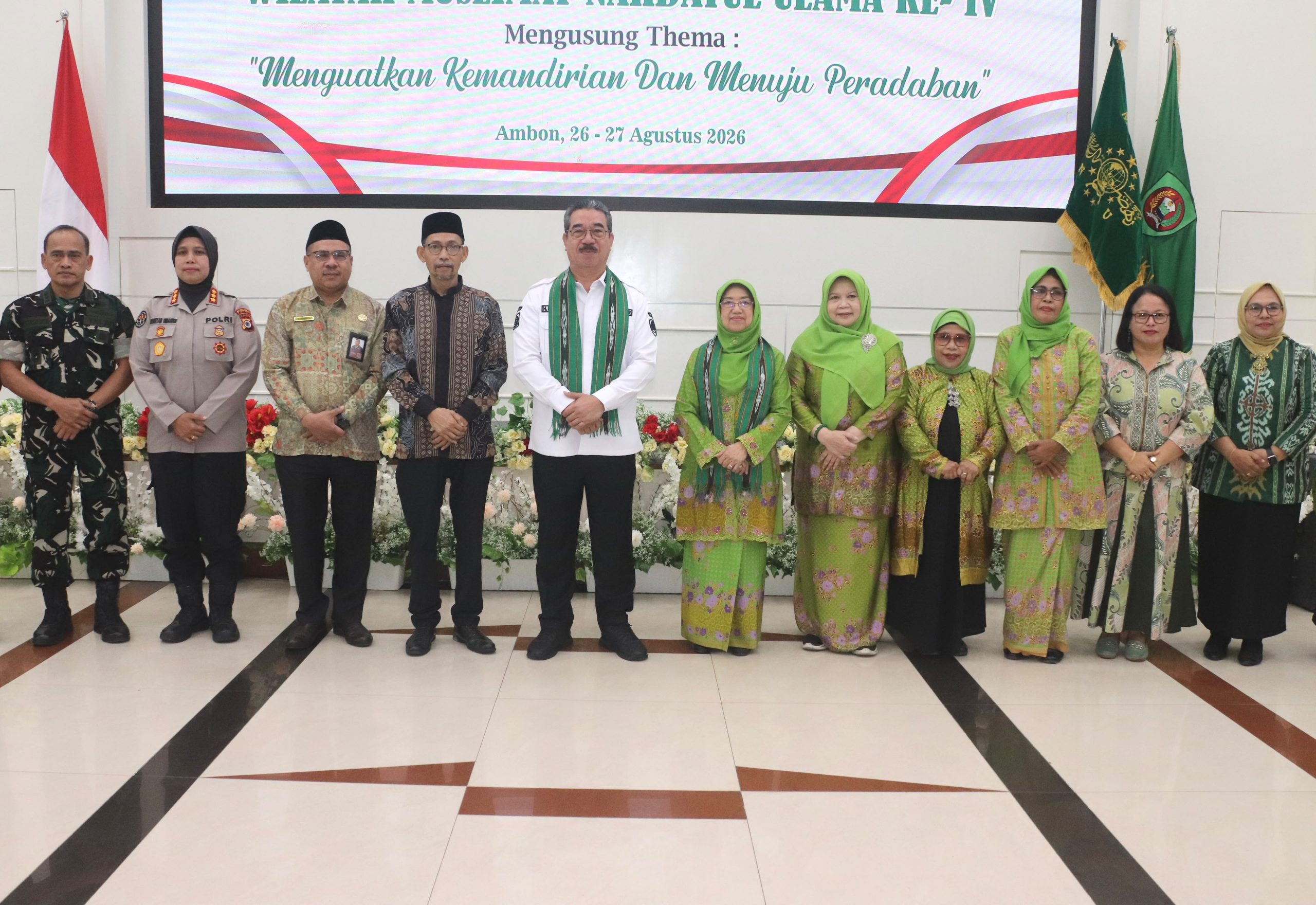 Gubernur Maluku Hendrik Lewerissa Dorong Muslimat NU Perkuat Peran Atasi Stunting dan Pemberdayaan UMKM