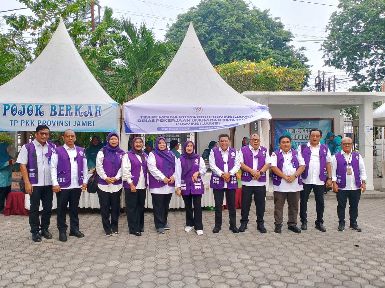 TP Posyandu Jambi Gencarkan Imbauan Waspada Karhutla dan Krisis Air Bersih di Musim Kemarau