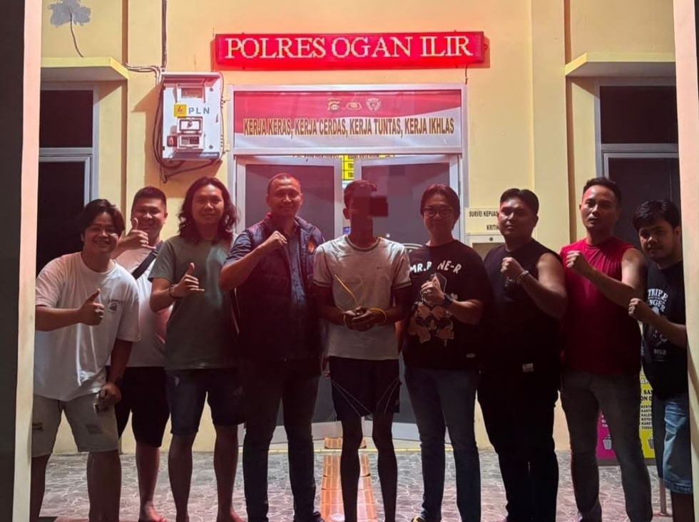 Satreskrim Polres Ogan Ilir Bekuk Pria Penganiaya Warga Hingga Tewas, Pelaku Diciduk di Palembang