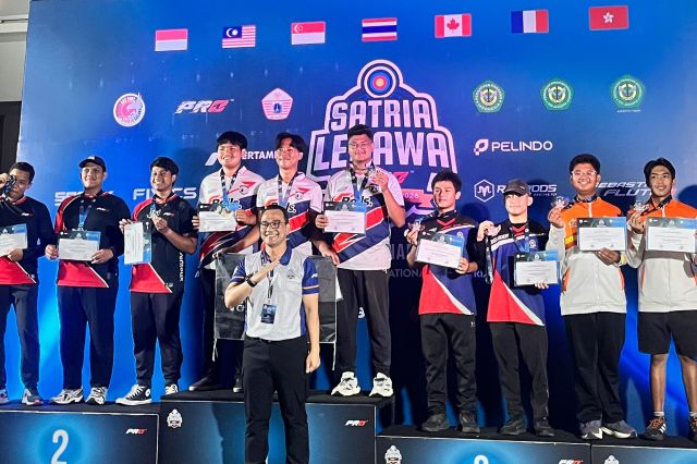 Atlet Panahan Jambi Raih Emas Beregu Compound Putra 50 Meter di Kejuaraan Internasional Jakarta, Kalahkan 6 Negara
