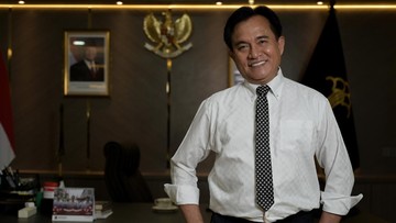 Pembekuan Rekening Botok Diklarifikasi Yusril ke Bareskrim dan Polda Metro Jaya