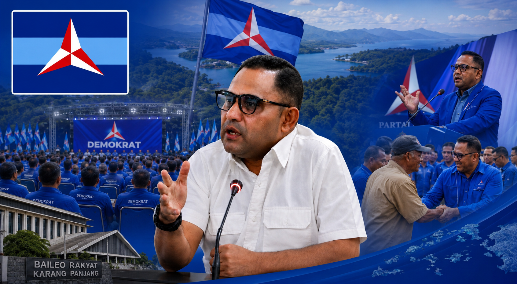 Musda Demokrat Maluku 2026 Jadi Panggung Regenerasi, Halimun Saulatu Bawa Modal Empat Periode di Legislatif