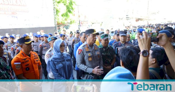Kapolda Sulsel Pimpin Apel Gelar Pasukan di Fly Over Urip Sumoharjo, 1.425 Personel Gabungan Dikerahkan untuk Jaga Kamtibmas 2026