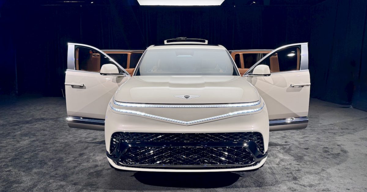 Genesis GV90 Resmi Meluncur sebagai SUV Listrik Mewah dengan Pintu Coach Tanpa Pilar