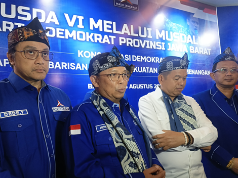 Musda VI Demokrat Jabar Pilih Anton Suratto Secara Aklamasi, Ketua DPP AHY Masih Punya Hak untuk Terbitkan SK