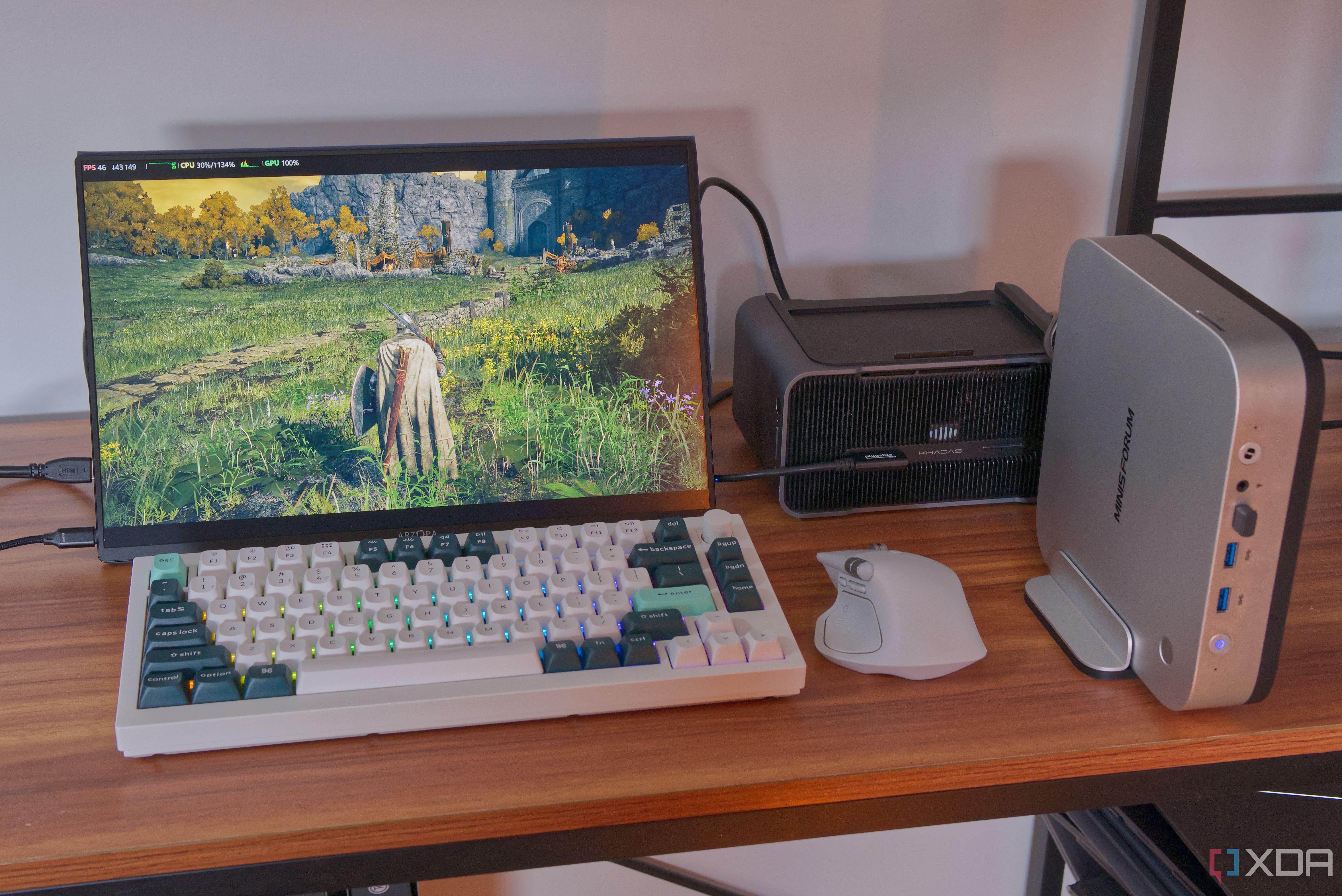 Mini PC Gaming Meningkat Drastis dengan GPU Eksternal Satu Kabel Thunderbolt