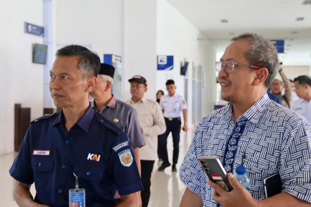 Fasilitas Ramah Muslim Stasiun Padang Dinilai Tim IMTI 2026, Siap Dukung Wisata Halal Sumbar