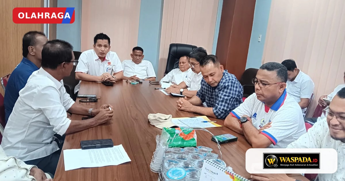 6 Tokoh Sepakbola Aceh Datangi KONI, Pertanyakan Tata Kelola PSSI Jelang Kongres Pemilihan 2026