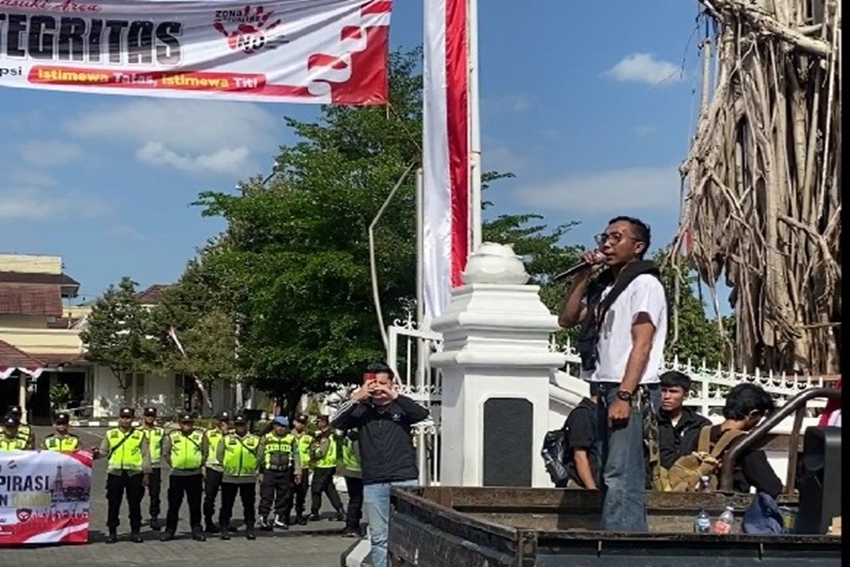 Mahasiswa BEM DIY Gelar Aksi di Malioboro Desak RUU Perampasan Aset Segera Disahkan, Minta Draf Dibuka ke Publik