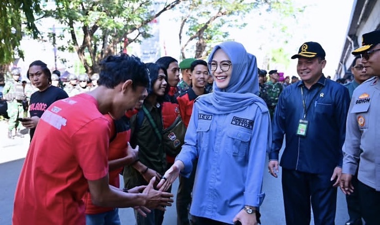 Ketua DPRD Sulsel Hadiri Apel Pasukan Forkopimda di Fly Over Urip Sumoharjo, Bahas Penguatan Sinergi Keamanan