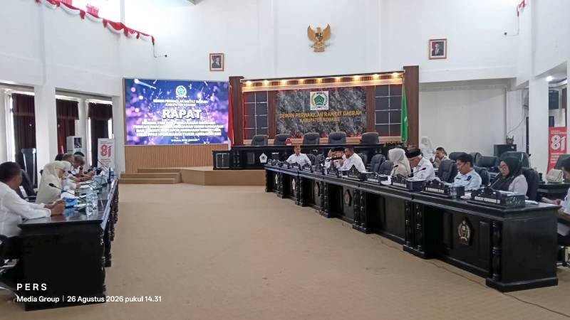 Rapat Banggar DPRD Konawe Bahas KUA-PPAS Perubahan 2026, Belanja Daerah Melebar ke Rp 1,85 Triliun