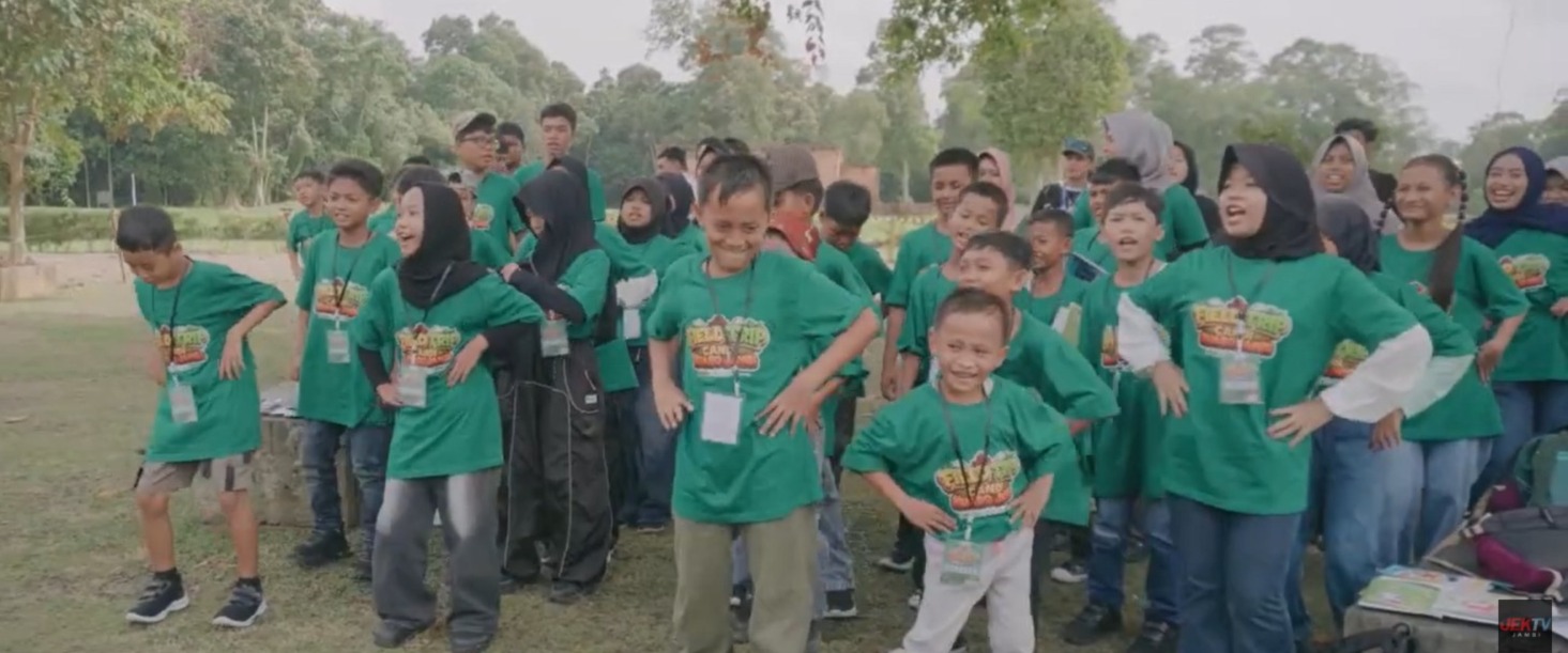 50 Pelajar di Jambi Ikut Field Trip ke Candi Muaro Jambi, NBT Coal Group Kenalkan Sejarah dan Budaya
