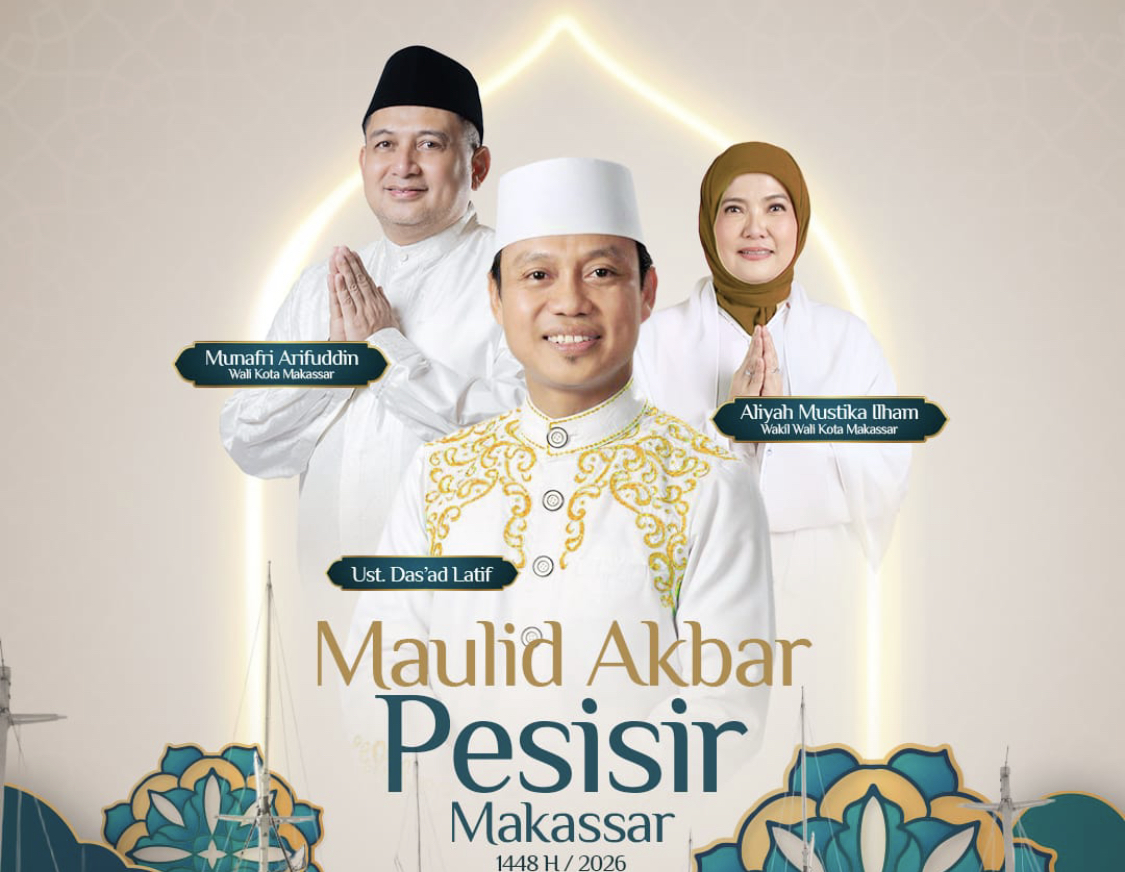 Maulid Akbar Pesisir Makassar Digelar di Pelabuhan Paotere, Ustaz Das'ad Latif Bakal Hadir di Tengah Ratusan Perahu Nelayan