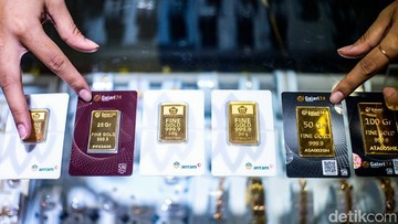 Harga Emas Antam Anjlok Rp 27.000 Hari Ini, Cek Rincian Buyback dan Ukuran 1 Gram