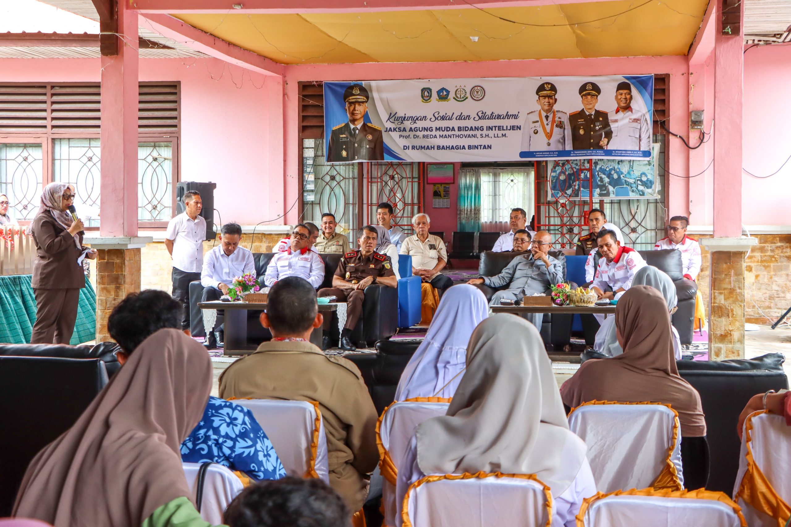 Bupati Bintan Roby Kurniawan Sambut Kunjungan Pemerintah Pusat ke Rumah Bahagia, Perkuat Sinergi Pelayanan Sosial