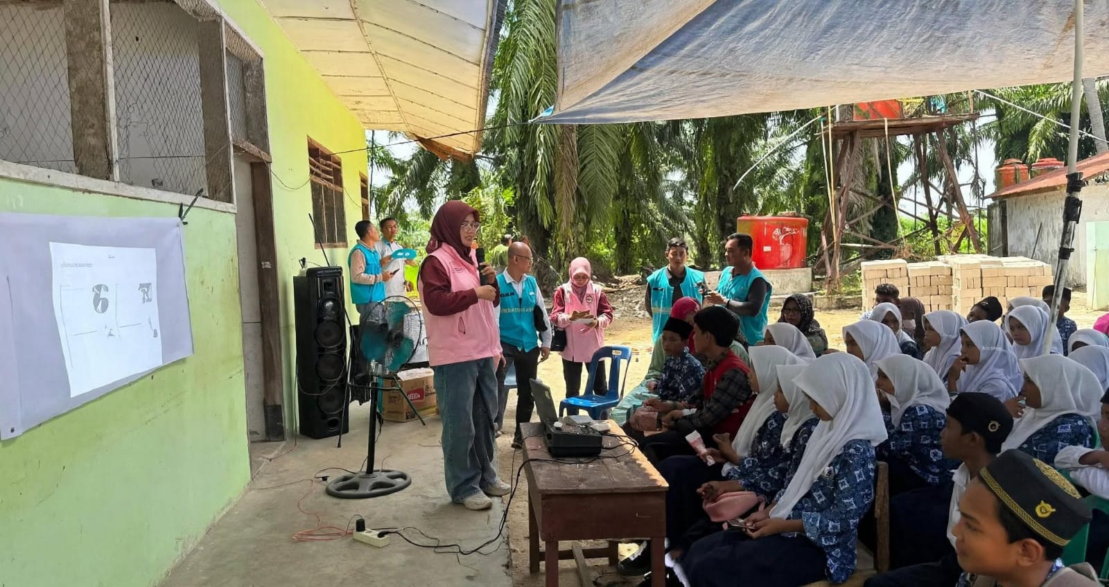 Srikandi UBP Pangkalan Susu Gandeng Dokter Perusahaan Edukasi Siswa di Langkat Soal Jajanan Sehat