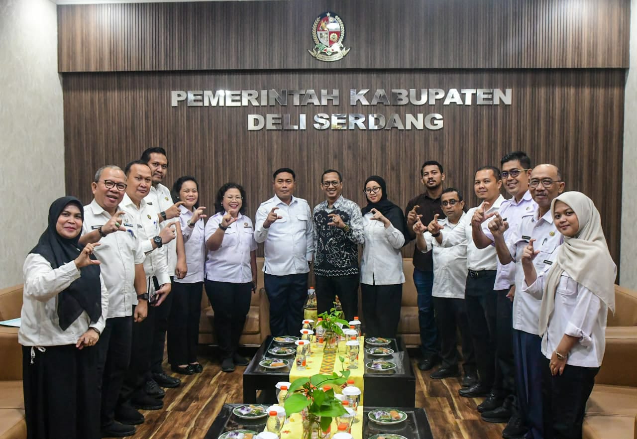 Komisi Informasi Sumut Soroti PPID Desa dan Sekolah di Deli Serdang, Wabup Minta Pendampingan Pengelolaan Data Publik
