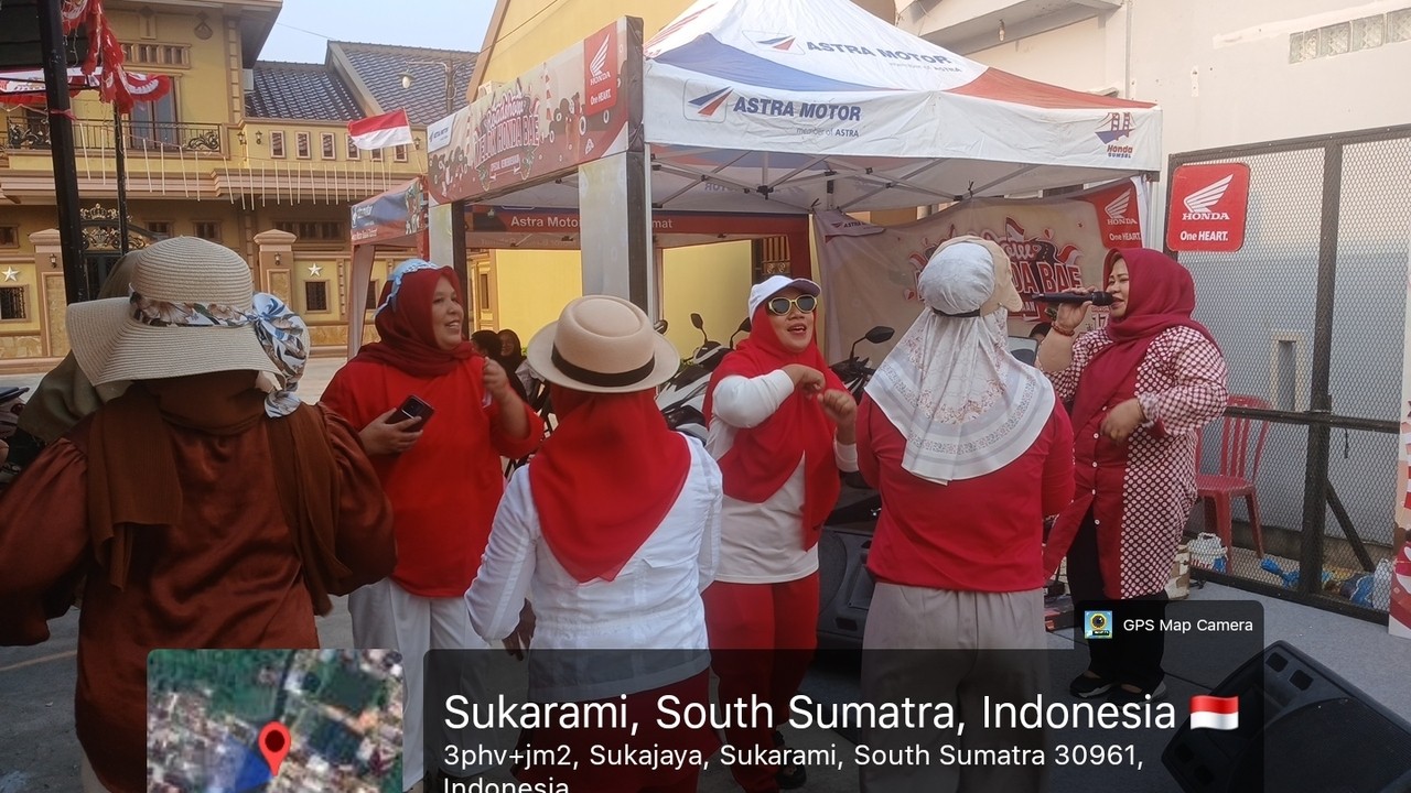 Astra Motor Sumsel Gelar Lomba HUT RI ke-81 di Sukajaya Palembang, Warga Antusias Raih Sembako