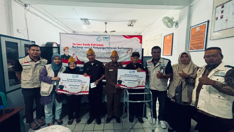 PLN UID Kaltimra Santuni 108 Veteran dan Keluarga Veteran di HUT ke-81 RI