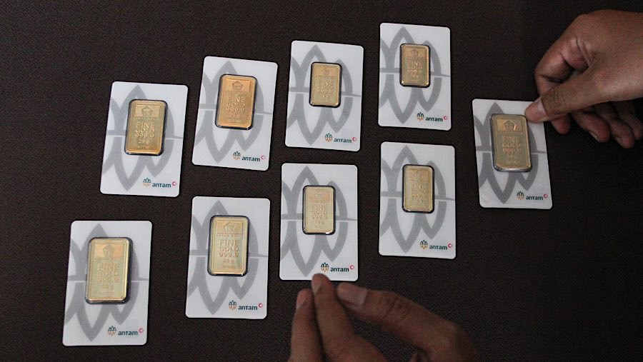 Harga Emas Antam Anjlok Rp27.000 ke Rp2,723 Juta, Buyback Ikut Terkoreksi