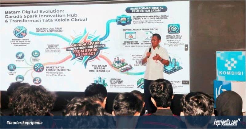 Garuda Spark Innovation Hub Resmi Diluncurkan di Batam, Sekdako: Anak Muda Jangan Jadi Penonton di Negeri Sendiri