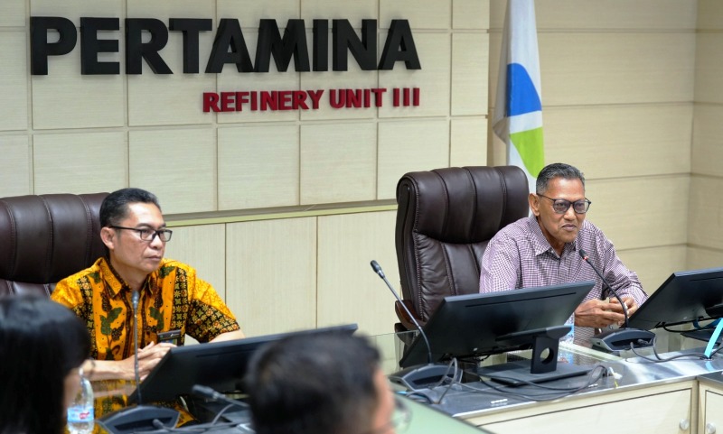 Kilang Plaju Terima Kunjungan Pelindo Regional 2 Palembang, Bahas Manajemen Risiko hingga ISO 45001