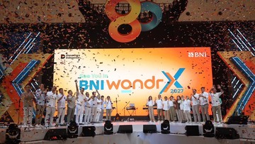 BNI wondrX 2026 Raup Transaksi Rp2,73 Triliun, Pengunjung Tembus 100 Ribu Orang