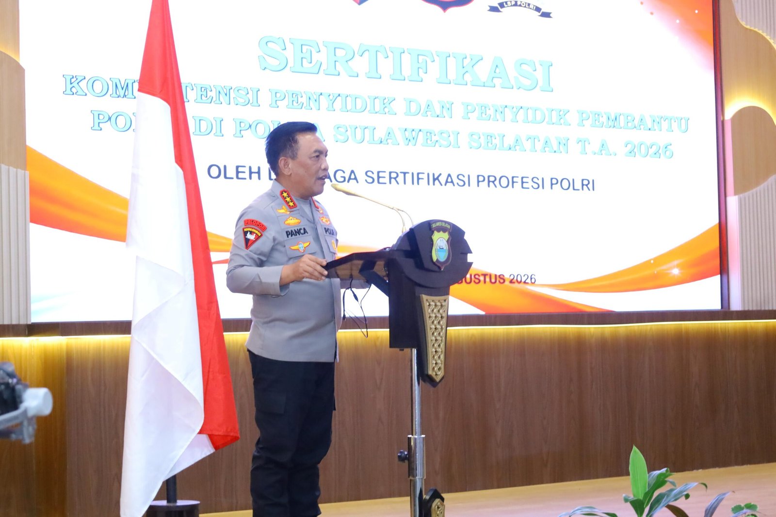 Kapolda Sulsel Ingatkan Tantangan Penyidik Makin Kompleks, Sertifikasi Digelar di SPN Batua