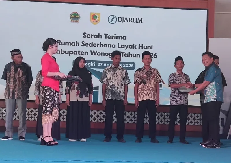 PT Djarum Kembali Renovasi 10 Rumah Warga Wonogiri, Nilai Bantuan Capai Rp70 Juta per Unit