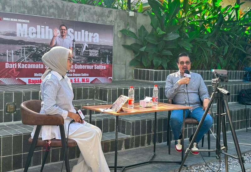 Nur Alam Buka Suara di Podcast MMI di Konawe, Dorong Generasi Muda Sultra Belajar dari Sejarah Pembangunan