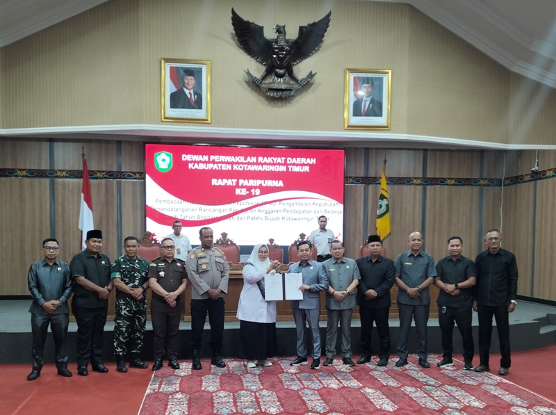 Perubahan APBD 2026 Kotim Disetujui DPRD dan Pemkab, Pendapatan Daerah Naik Rp49 Miliar