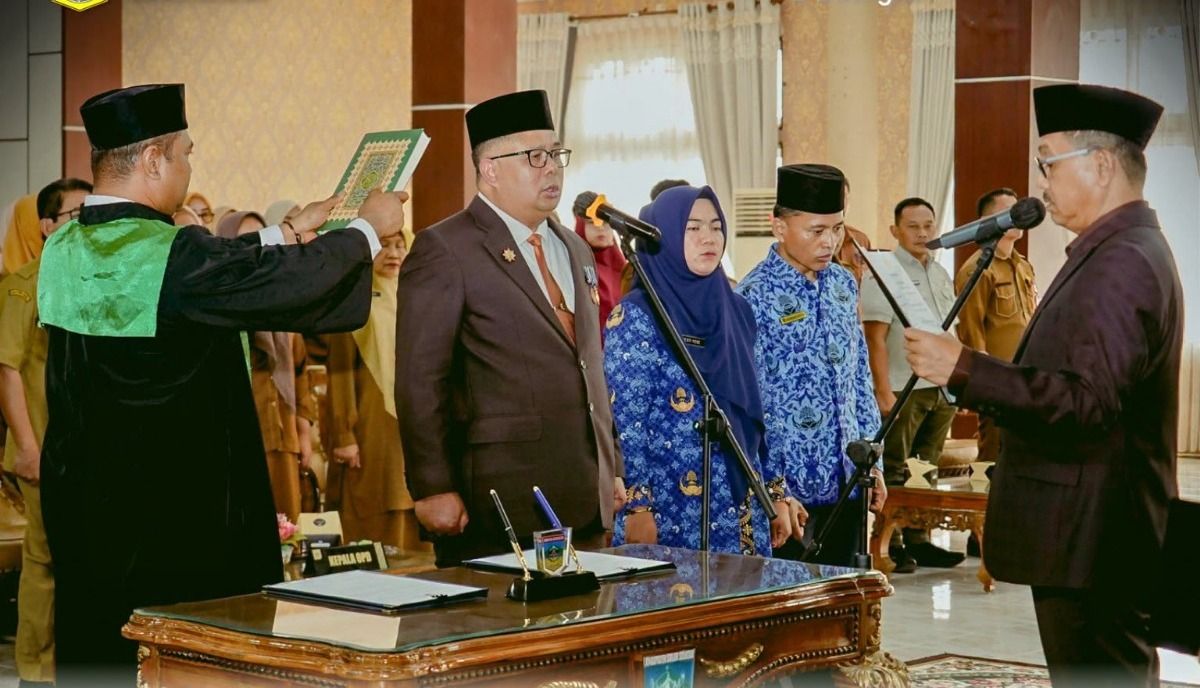 Bupati Solok Selatan Kembali Percayakan Syamsurizaldi sebagai Sekda untuk Lima Tahun ke Depan