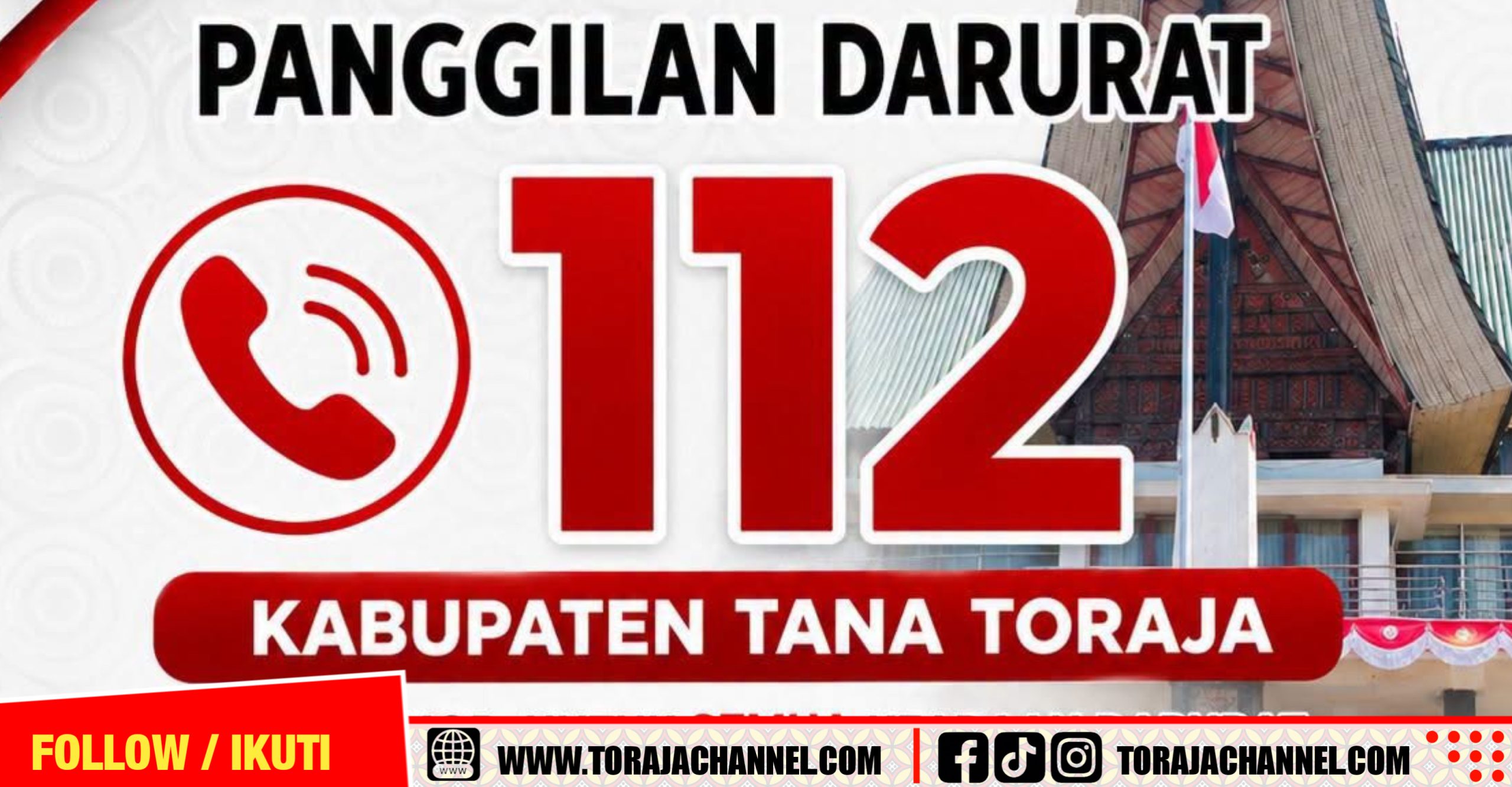 Pemkab Tana Toraja Uji Kesiapan Layanan Darurat 112, Verifikasi Bersama Komdigi Digelar Daring