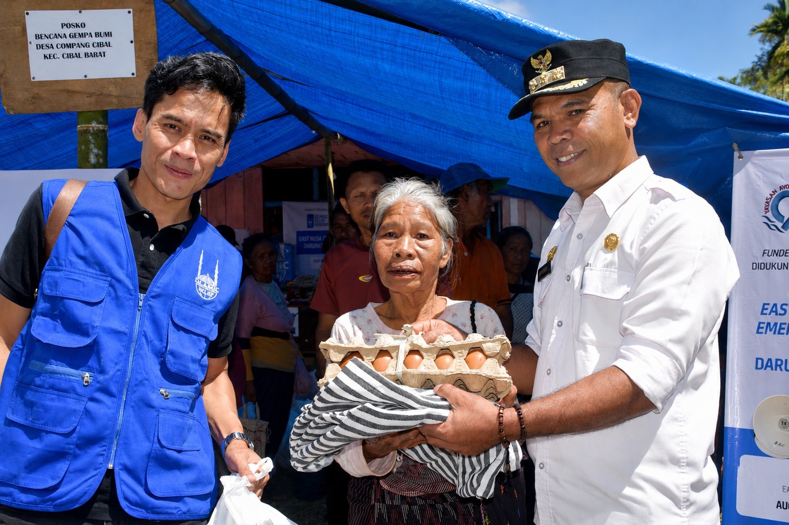 Islamic Relief Salurkan Bantuan untuk 500 Rumah Tangga Terdampak Gempa Manggarai