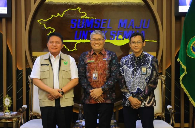 Gubernur Sumsel Herman Deru Pamitkan Kepala BPKP Supriyadi, Pengawasan Proyek Strategis Jadi Pekerjaan Rumah