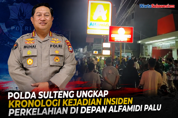 Polda Sulteng Buka Kronologi Aipda AA Tembak Warga di Depan Alfamidi Palu, Korban Sempat Serang Pakai Parang