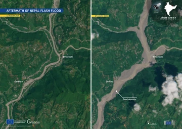 Banjir Bandang Nepal-Tibet Dipicu Longsor Gletser Langtang Lirung, Ratusan Tewas