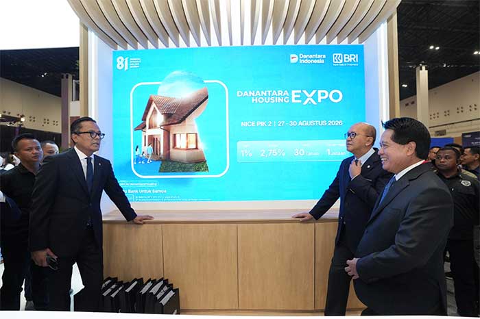 Danantara Housing Expo 2026 Dibuka di Tangerang, BRI Tawarkan KPR Uang Muka 1 Persen dan Bunga 2,75 Persen