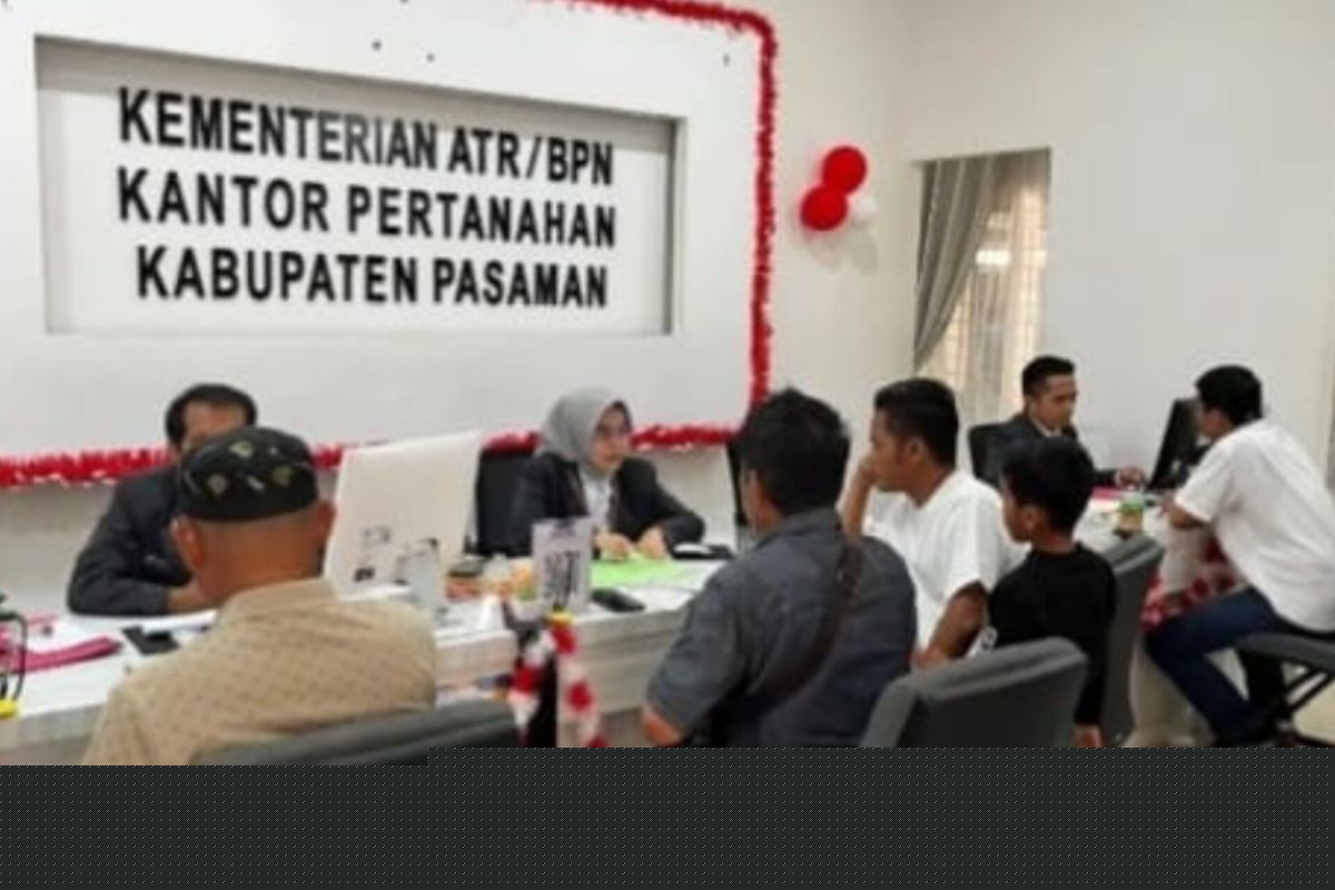Kantor Pertanahan Kabupaten Pasaman Perkuat Pelayanan Loket, Kasubbag Tata Usaha Tekankan Profesionalisme dan Integritas
