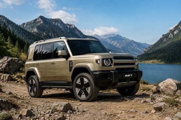 ICAR V27 Resmi Diperkenalkan di Indonesia, SUV Listrik Offroad dengan Teknologi Golden REEV